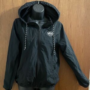Vans Black Zip-Up Hoodie